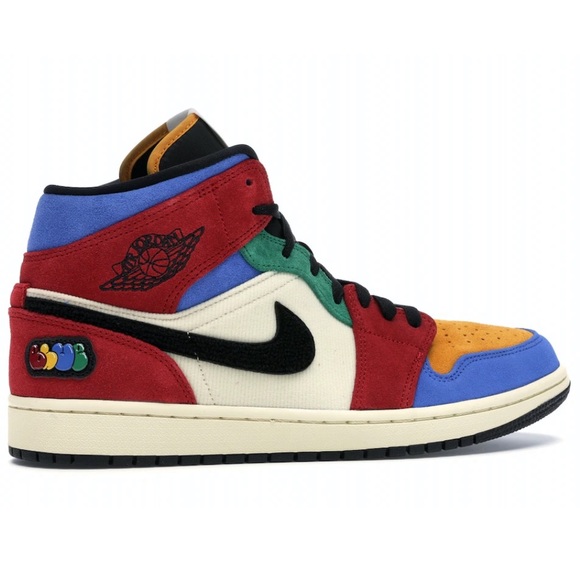 Jordan Other - Jordan 1 Mid SE Fearless Blue the Great 10/10 !